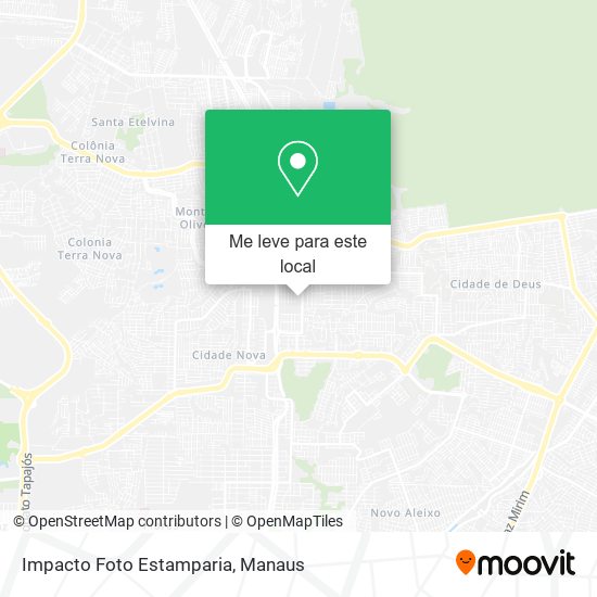Impacto Foto Estamparia mapa