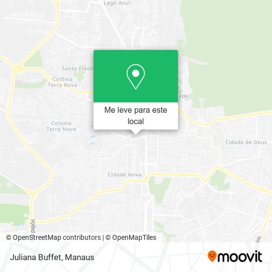 Juliana Buffet mapa