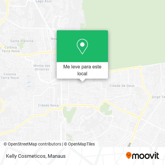 Kelly Cosmeticos mapa