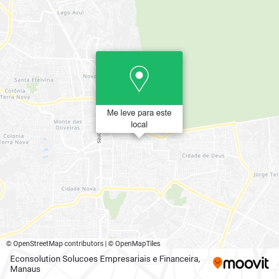Econsolution Solucoes Empresariais e Financeira mapa