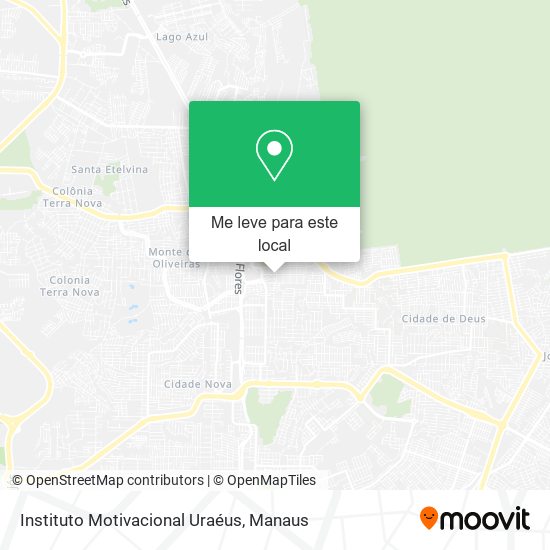 Instituto Motivacional Uraéus mapa