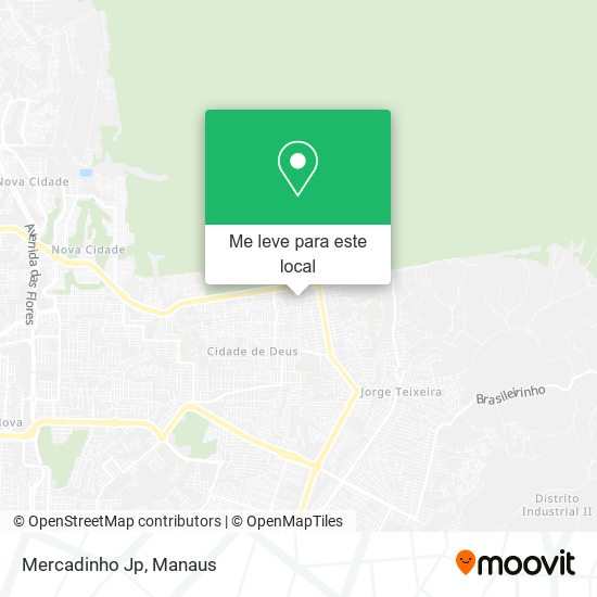 Mercadinho Jp mapa