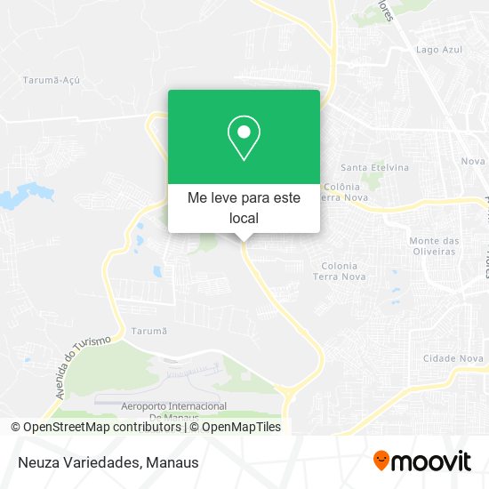 Neuza Variedades mapa