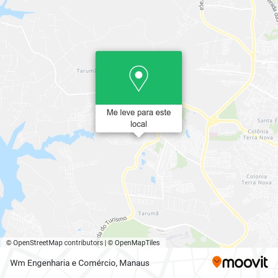 Wm Engenharia e Comércio mapa