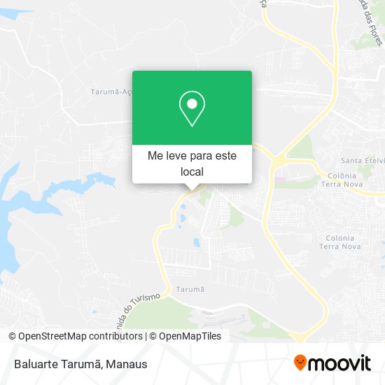 Baluarte Tarumã mapa