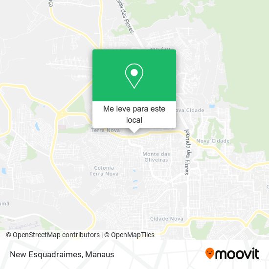 New Esquadraimes mapa