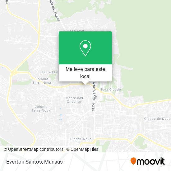 Everton Santos mapa