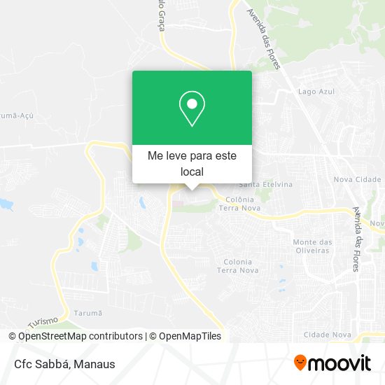 Cfc Sabbá mapa