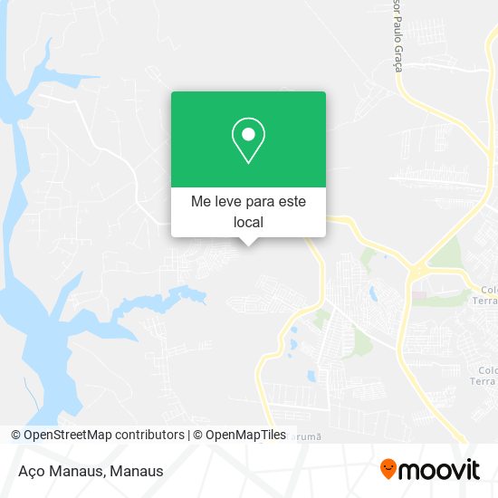 Aço Manaus mapa