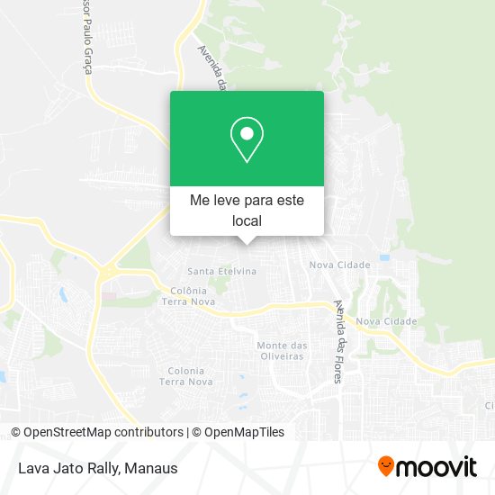 Lava Jato Rally mapa