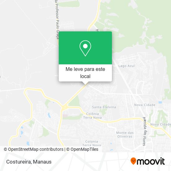 Costureira mapa