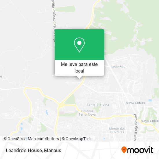 Leandro's House mapa