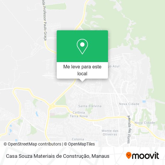 Casa Souza Materiais de Construção mapa