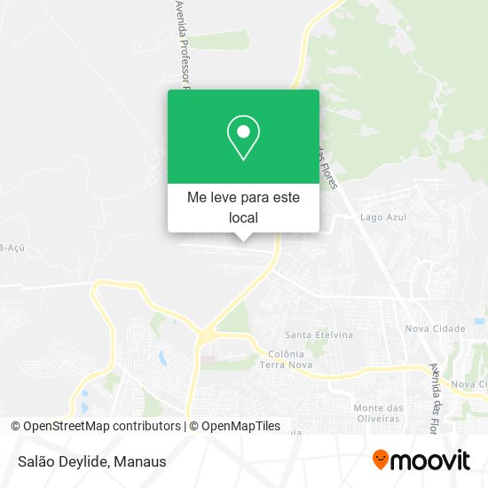 Salão Deylide mapa