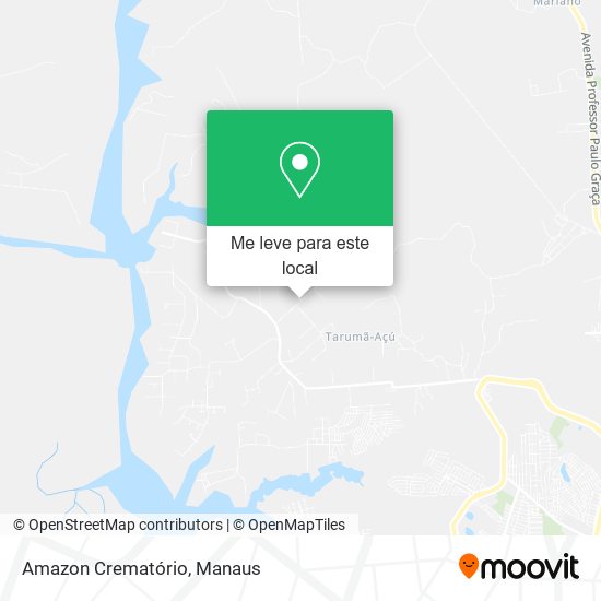 Amazon Crematório mapa