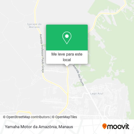 Yamaha Motor da Amazônia mapa