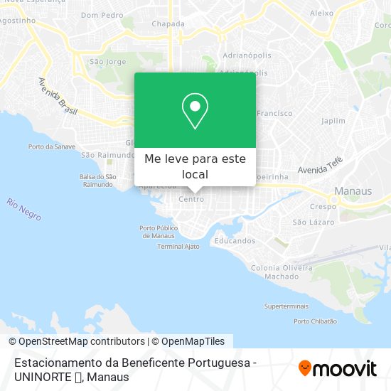 Estacionamento da Beneficente Portuguesa - UNINORTE 🚗 mapa