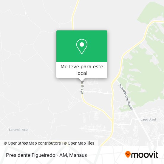 Presidente Figueiredo - AM mapa