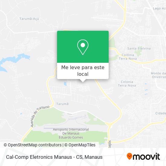 Cal-Comp Eletronics Manaus - CS mapa