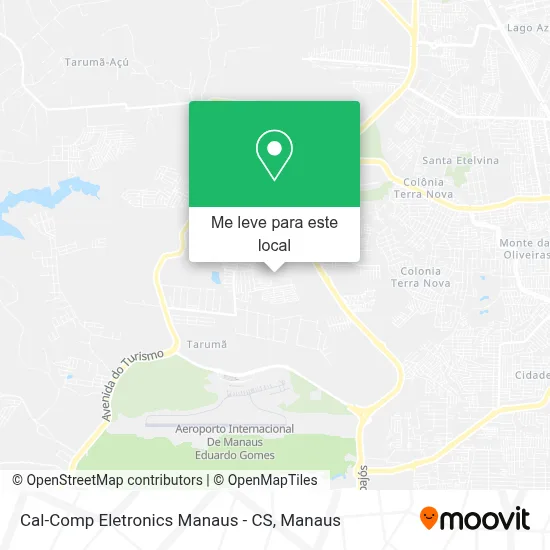 Cal-Comp Eletronics Manaus - CS mapa
