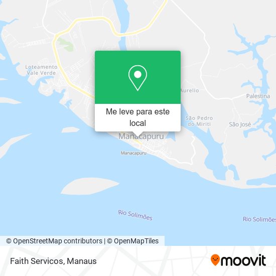 Faith Servicos mapa