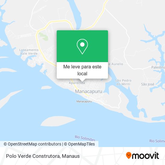 Polo Verde Construtora mapa