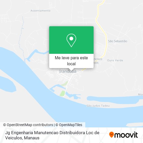 Jg Engenharia Manutencao Distribuidora Loc de Veiculos mapa