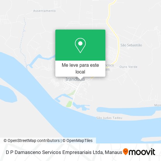 D P Damasceno Servicos Empresariais Ltda mapa
