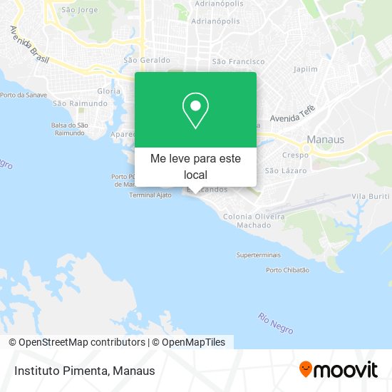 Instituto Pimenta mapa