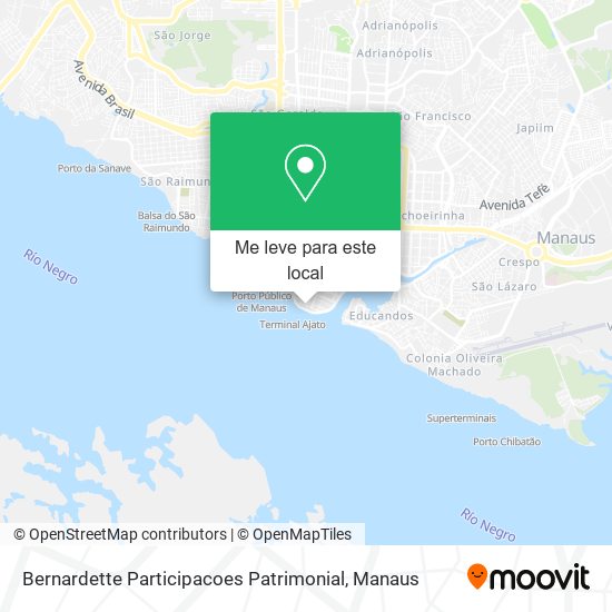 Bernardette Participacoes Patrimonial mapa