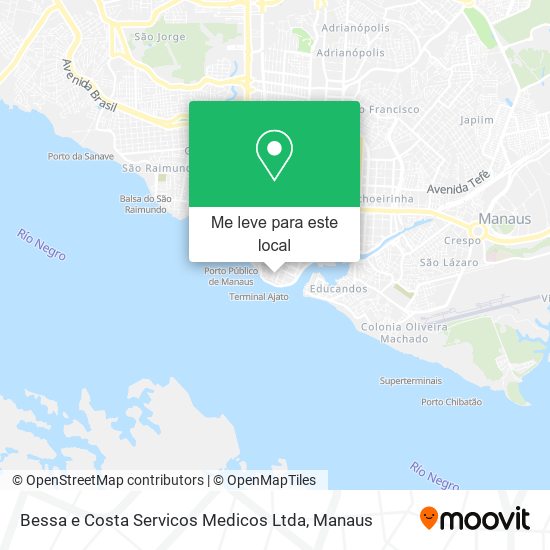 Bessa e Costa Servicos Medicos Ltda mapa