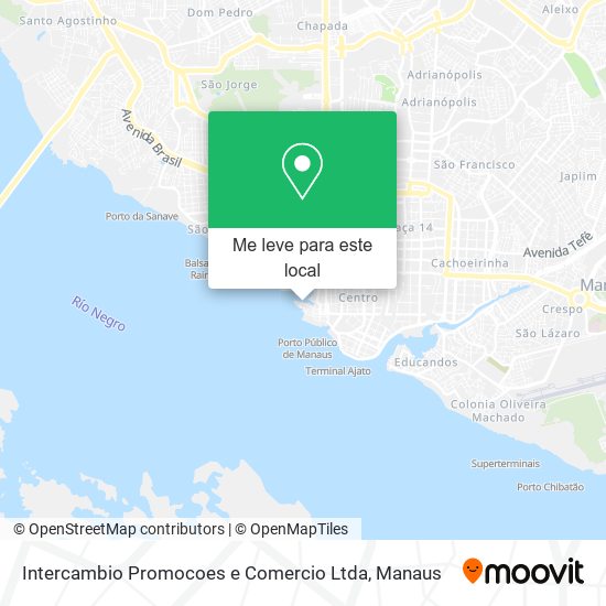 Intercambio Promocoes e Comercio Ltda mapa