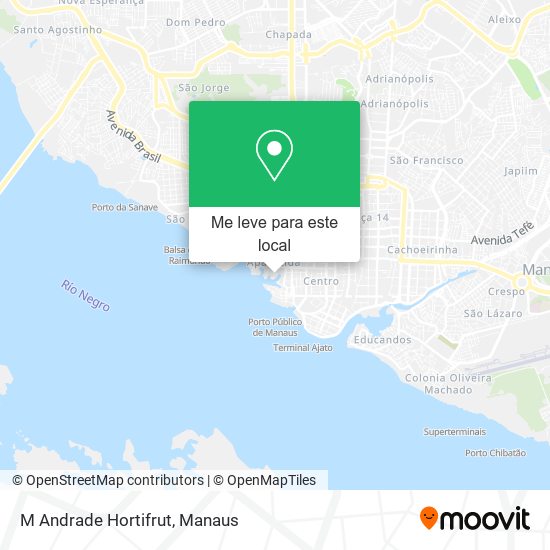 M Andrade Hortifrut mapa