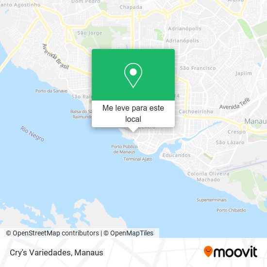 Cry's Variedades mapa
