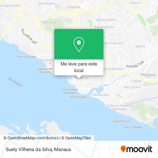 Suely Vilhena da Silva mapa