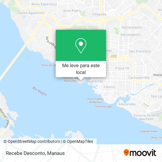 Recebe Desconto mapa