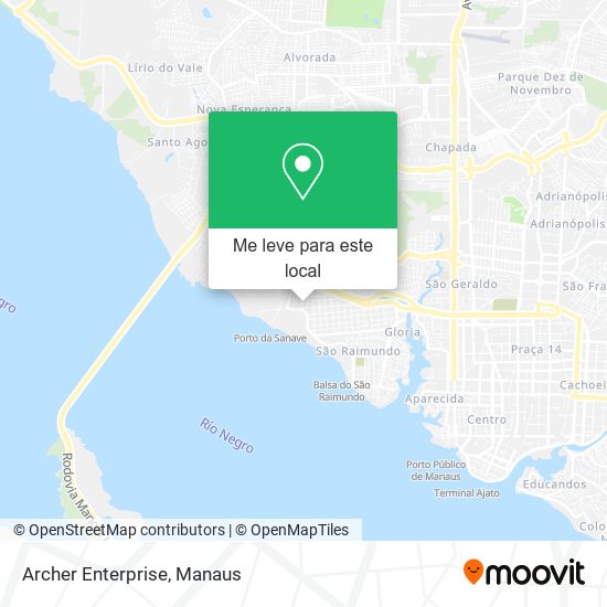 Archer Enterprise mapa