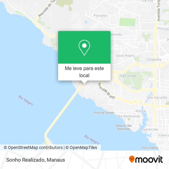 Sonho Realizado mapa