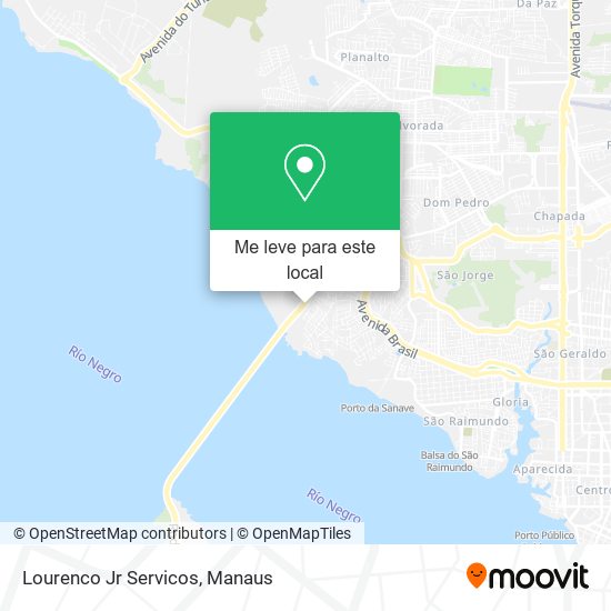 Lourenco Jr Servicos mapa
