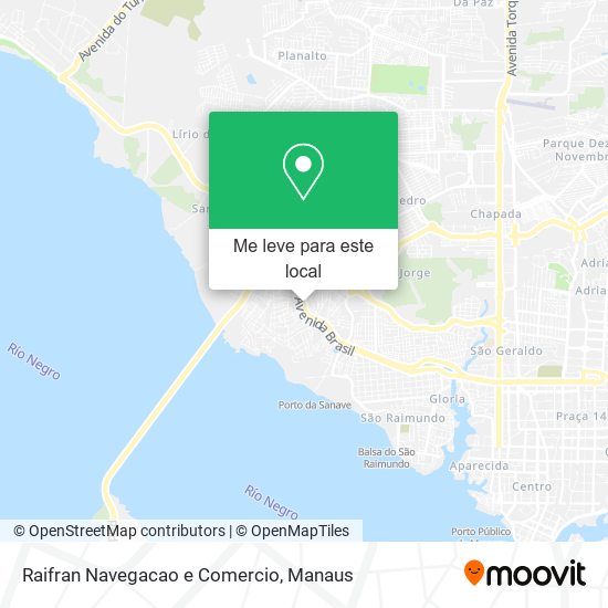 Raifran Navegacao e Comercio mapa