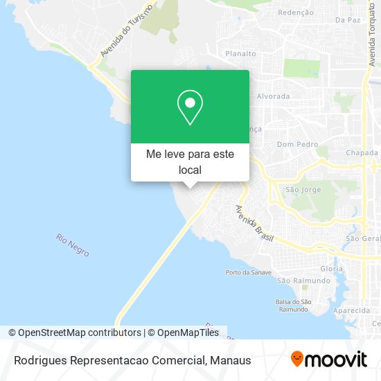 Rodrigues Representacao Comercial mapa