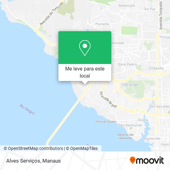 Alves Serviços mapa