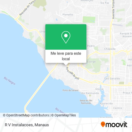 R V Instalacoes mapa