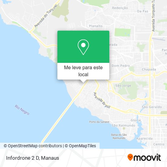 Infordrone 2 D mapa