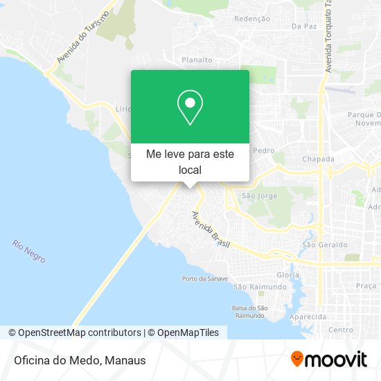 Oficina do Medo mapa