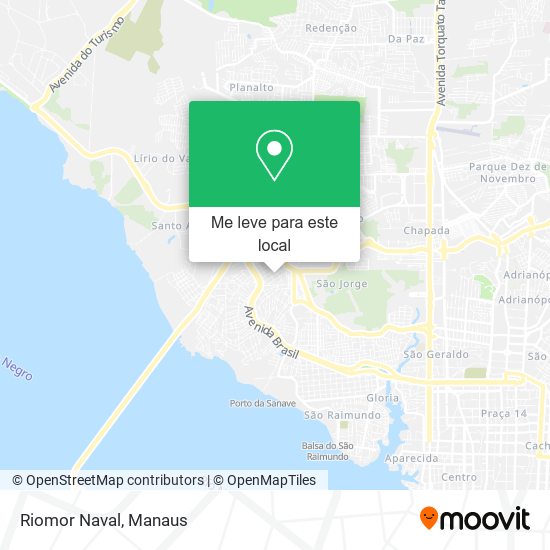 Riomor Naval mapa