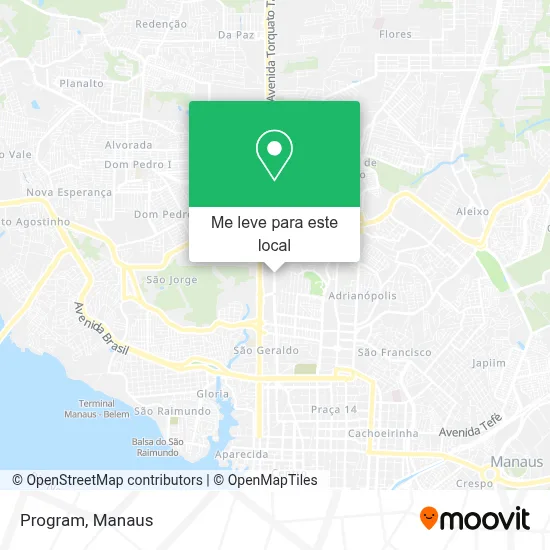 Program mapa
