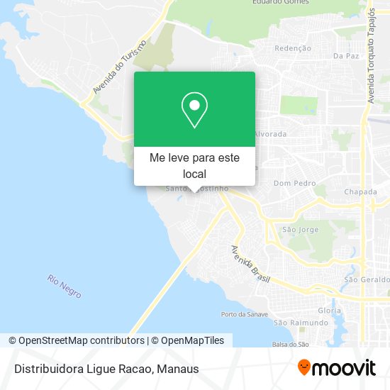 Distribuidora Ligue Racao mapa