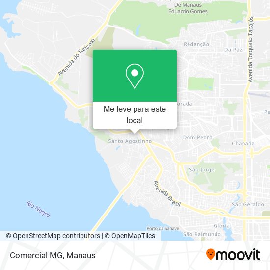 Comercial MG mapa
