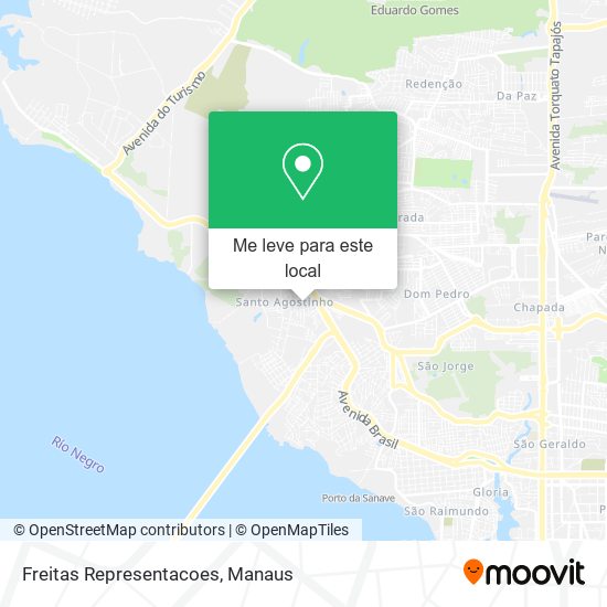 Freitas Representacoes mapa